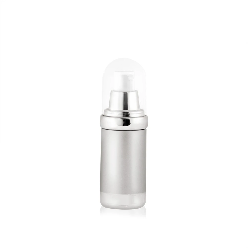 Frasco Airless Glam Prata 15ml