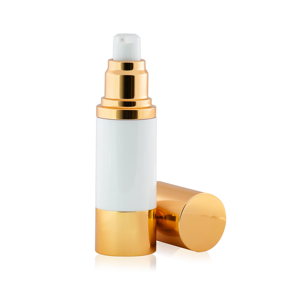 Frasco Airless Finesse Dourado 30ml