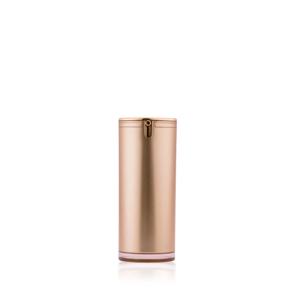 Frasco Airless Derma Dourado 15ml