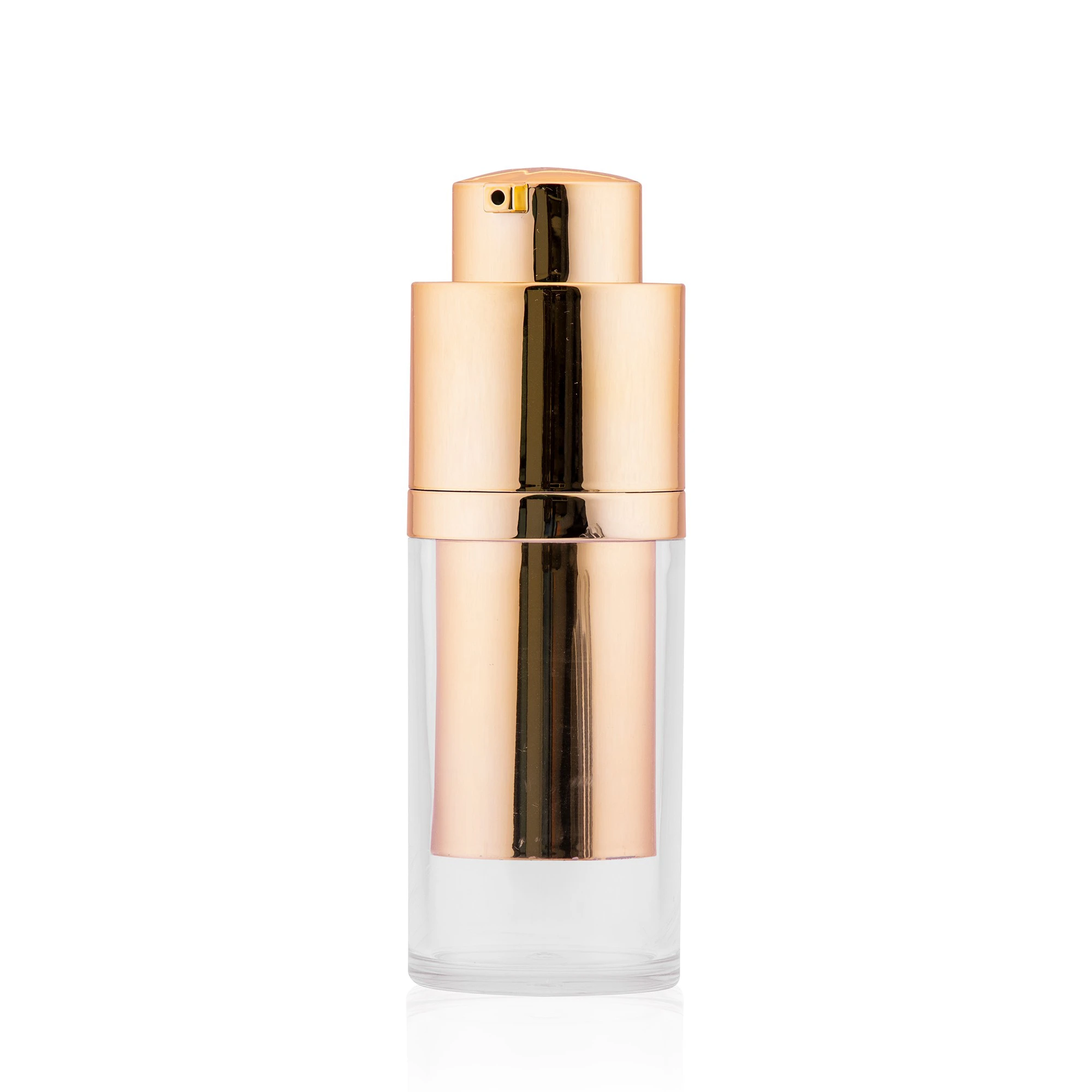 Frasco Airless Lift Pump Dourado 15ml