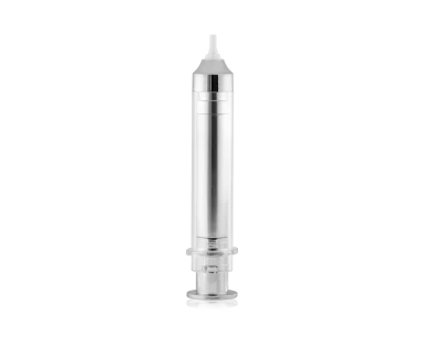 Seringa Cosmética Luxo Prata 10ml