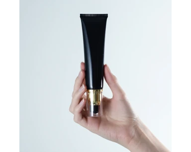 Bisnaga Preta Tube Pump Dourado 60ml