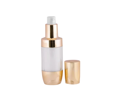 Frasco Pump Airless Versalhes Dourado 30ml