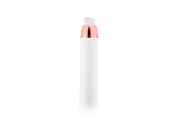 Frasco Airless PTG Branco com Rosê 50ml