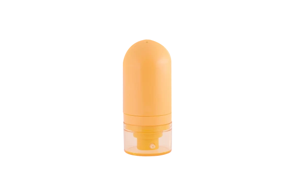 Frasco Pump Airless Candy Amarelo 30ml