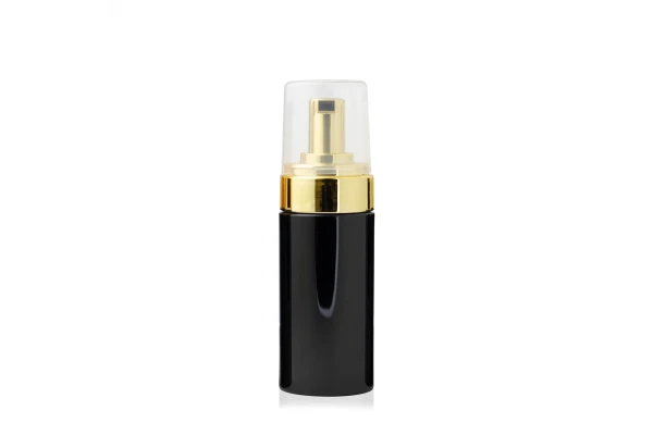 Espumador Preto com Válvula Dourada 100ml