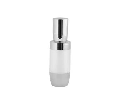 Frasco Pump Airless Versalhes Prata 30ml