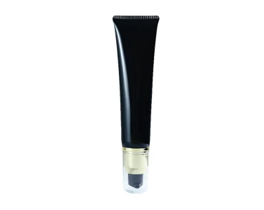 Bisnaga Preta Tube Pump Dourado 60ml