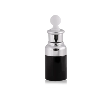 Gotejador Mahal Preto com Prata 30ml