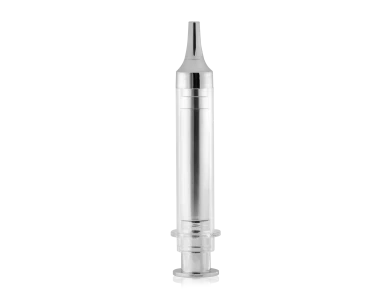 Seringa Cosmética Luxo Prata 10ml