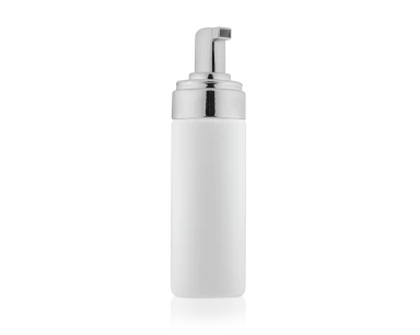 Espumador Branco com Válvula Prata 150ml