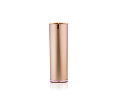 Frasco Airless Derma Dourado 30ml