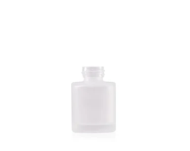 Frasco Vidro Daily Transparente  Fosco 20ml 20/410